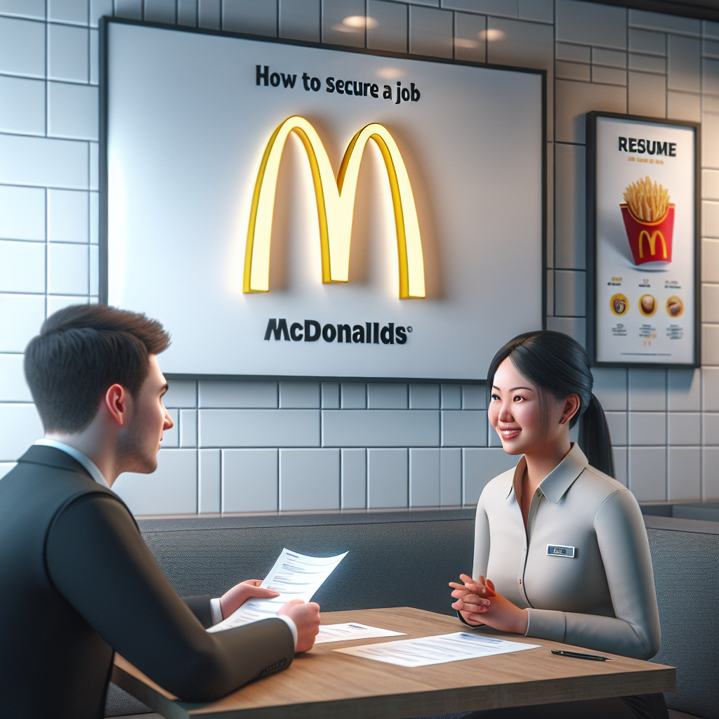 Como Conquistar uma Vaga no McDonalds: Dicas de Entrevista e Currículo