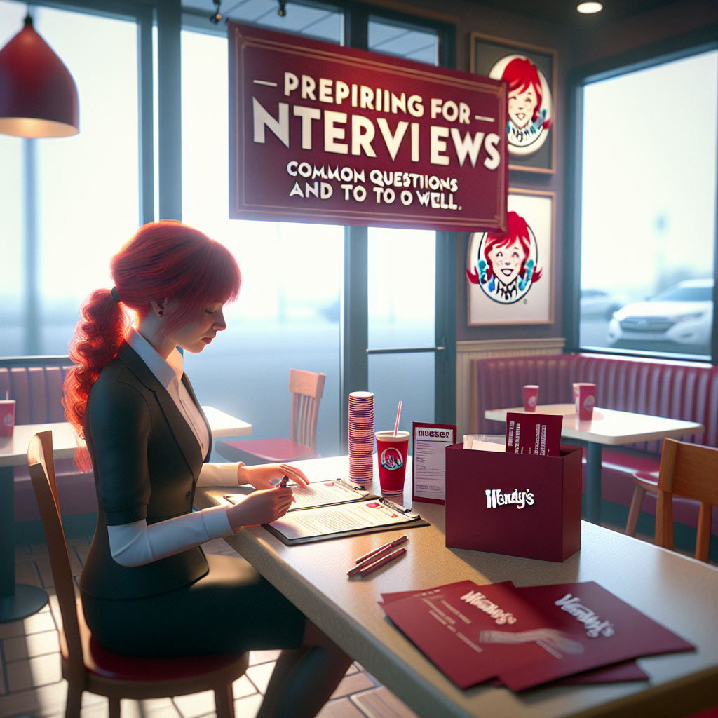 Preparando-se para Entrevistas na Wendy’s: Perguntas Comuns e Como se Sair Bem